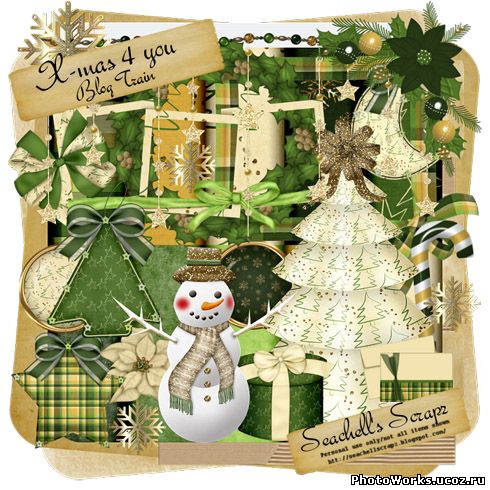 Скрап набор «X-mas 4 you»